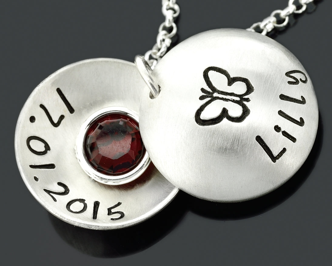 TAUFKETTE MIT NAMEN, TAUFSCHMUCK MIT GRAVUR, TAUFGESCHENK