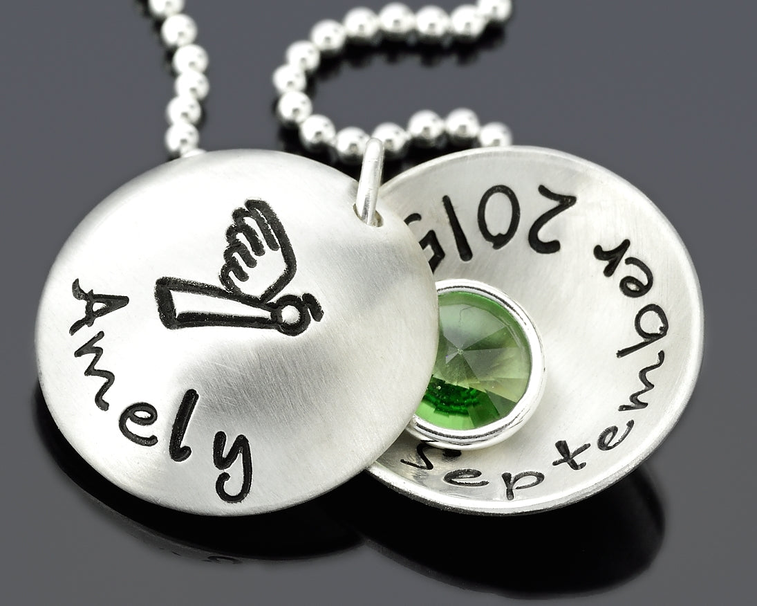 TAUFKETTE GRAVUR, TAUFSCHMUCK SILBER, NAMENSKETTE TAUFE